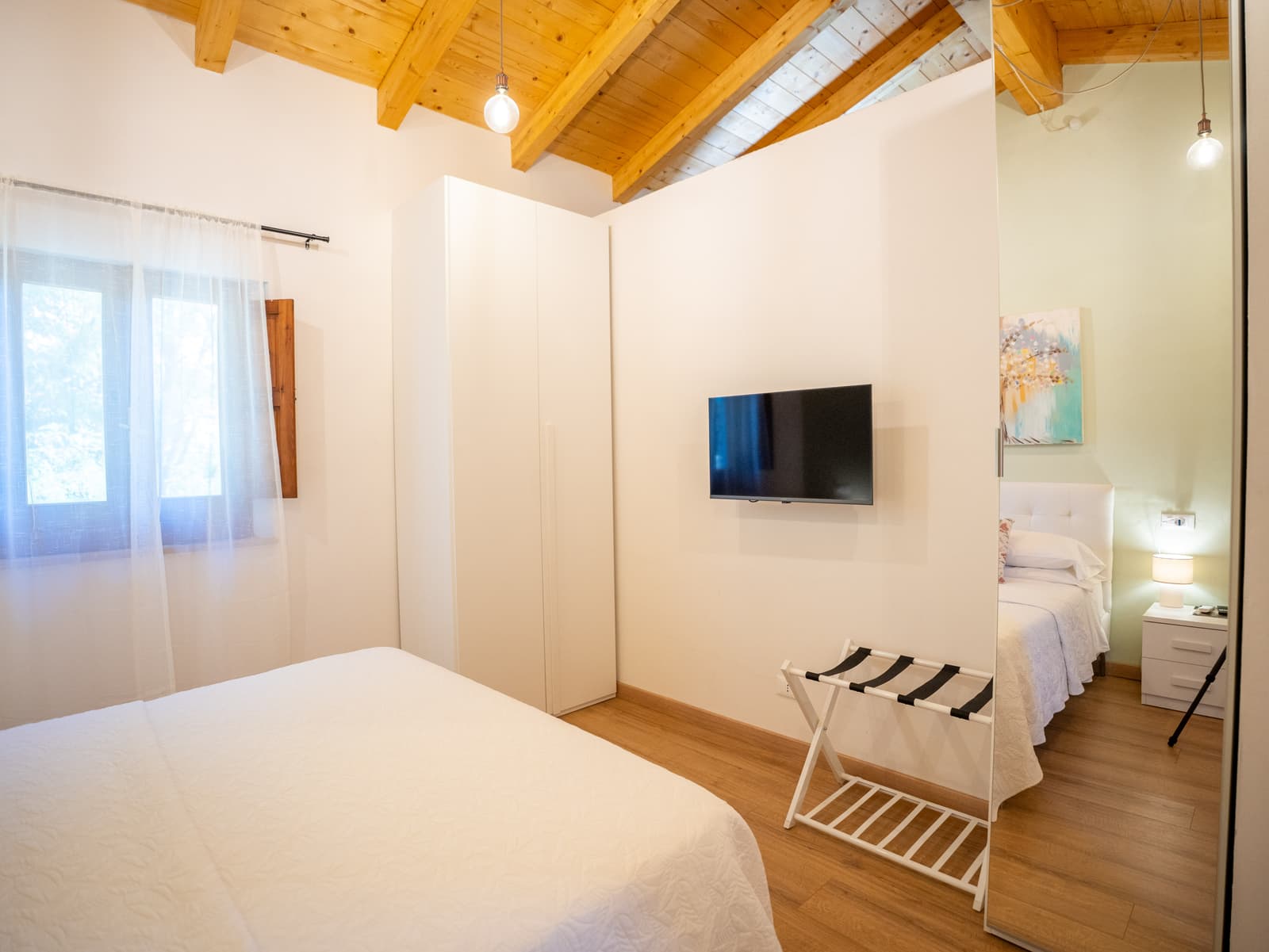 La zona notte — Casetta delle Rose