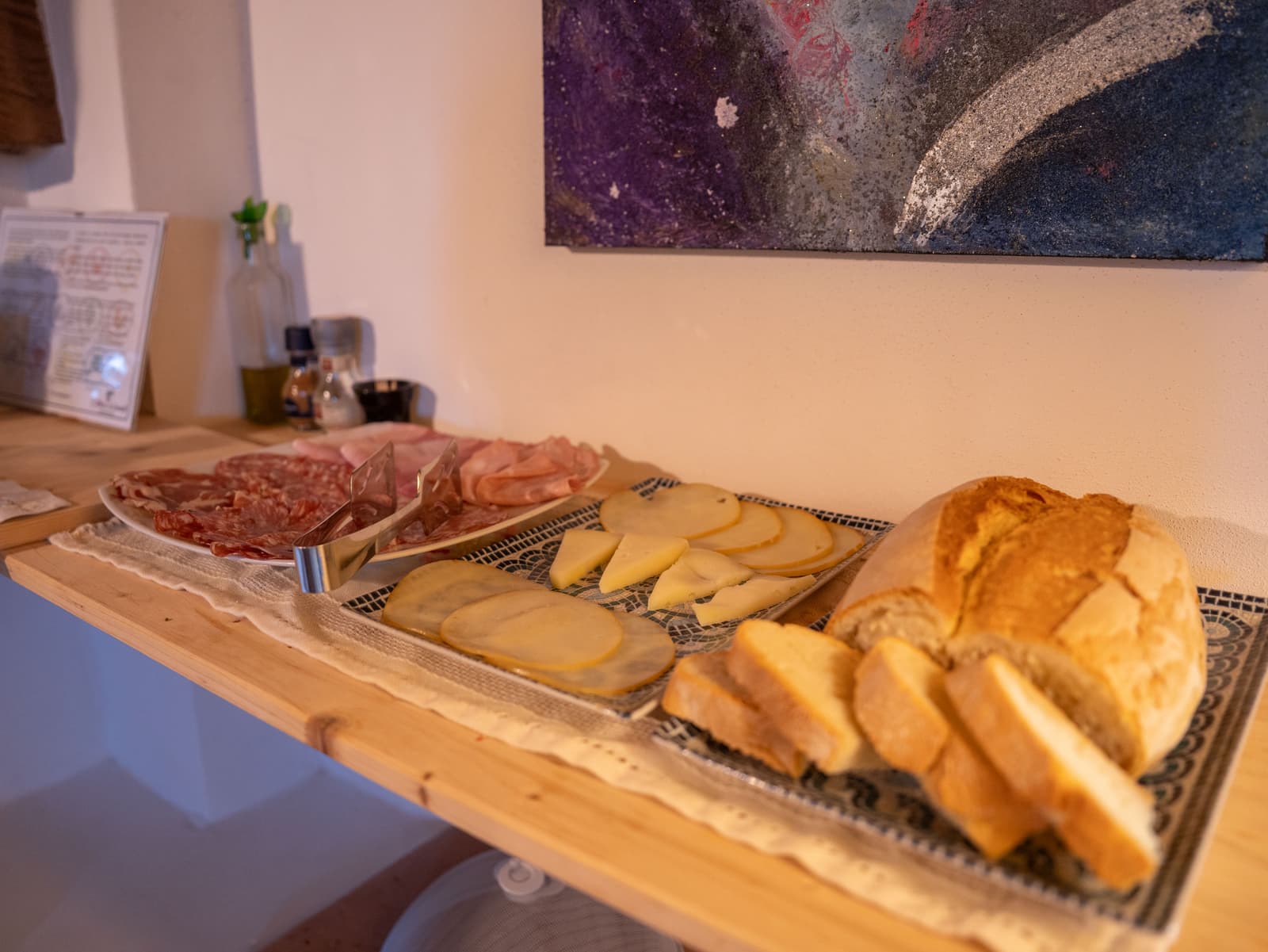 Pane, formaggi e salumi — L'Albero di Gamelì
