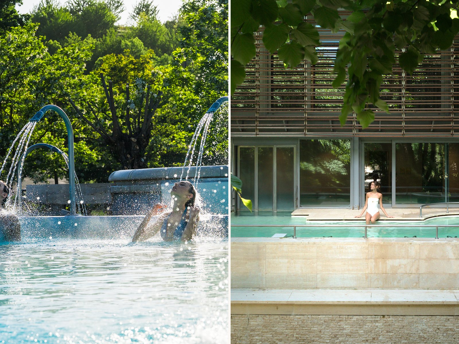 Les piscines thermales Theia et les Terme Sensoriali à Chianciano Terme