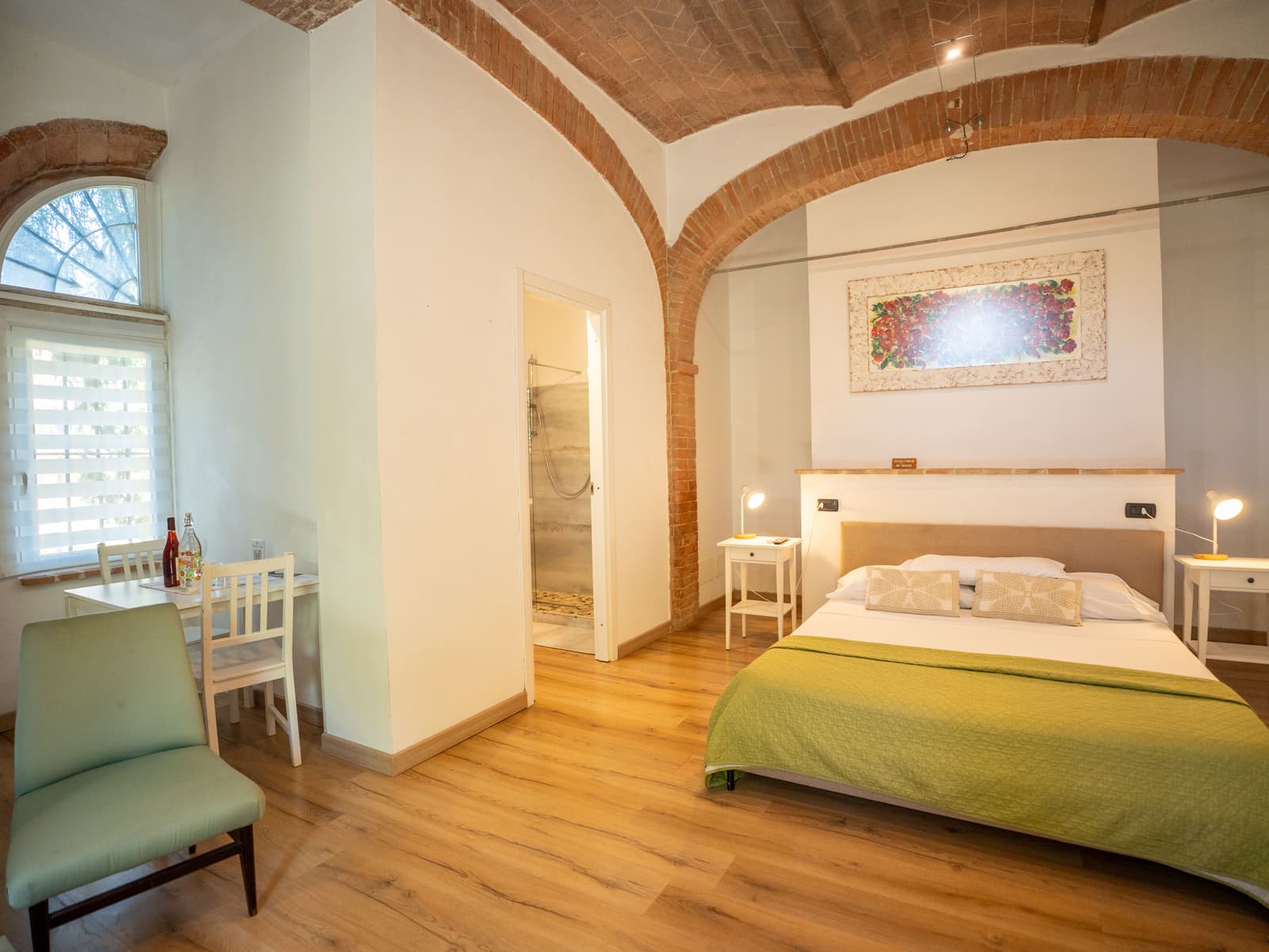 Room with brick vaults — L'Albero di Gamelì